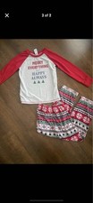 2pc Christmas Pajama Set Kids 8 