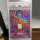 2024 Panini Mosaic Jayden Daniels Camo Pink Mosaic Prizm #302 PSA 9
