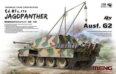 German Tank Destroyer Sd.Kfz.173 Jagdpanther G2 / 1:35 - Meng Model TS047