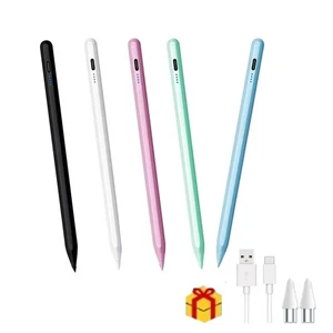 Stylus stylo pour iPad iPhone Comprimé Android, Paume de crayon actif Rejet magnétique