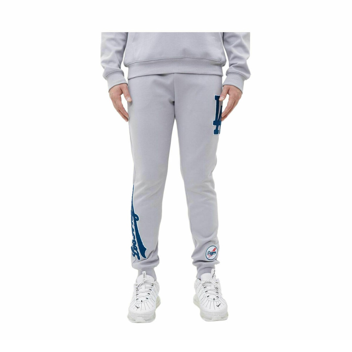 Pro Standard MLB Los Angeles Dodgers Men's Grey Logo Joggers LLD431602
