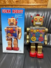 Metal House Gear Robot GEAR ROBOT Tin Robot Made in Japan