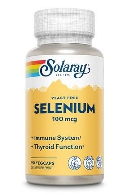 Solaray Selenium Yeast-Free 100mcg 90 Capsule