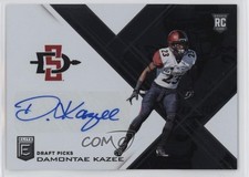 2017 Panini Elite Draft Picks Draft Picks Auto Damontae Kazee #251 Auto 09wc