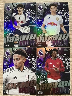 Topps Premier League 2026 4 Breakthrough Baller 2 Generation Now