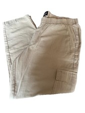 GAP Twill Cargo Joggers Tan Size XL 1826419 RT 80 waist 36  IS 28  
