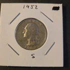 1952-S Washington Silver Quarter In Extremely Fine Condition