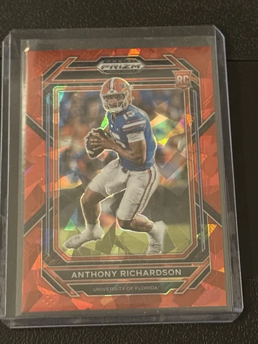 2023 Panini Prizm Draft Picks - Anthony Richardson #104 Red Ice Prizm (RC)