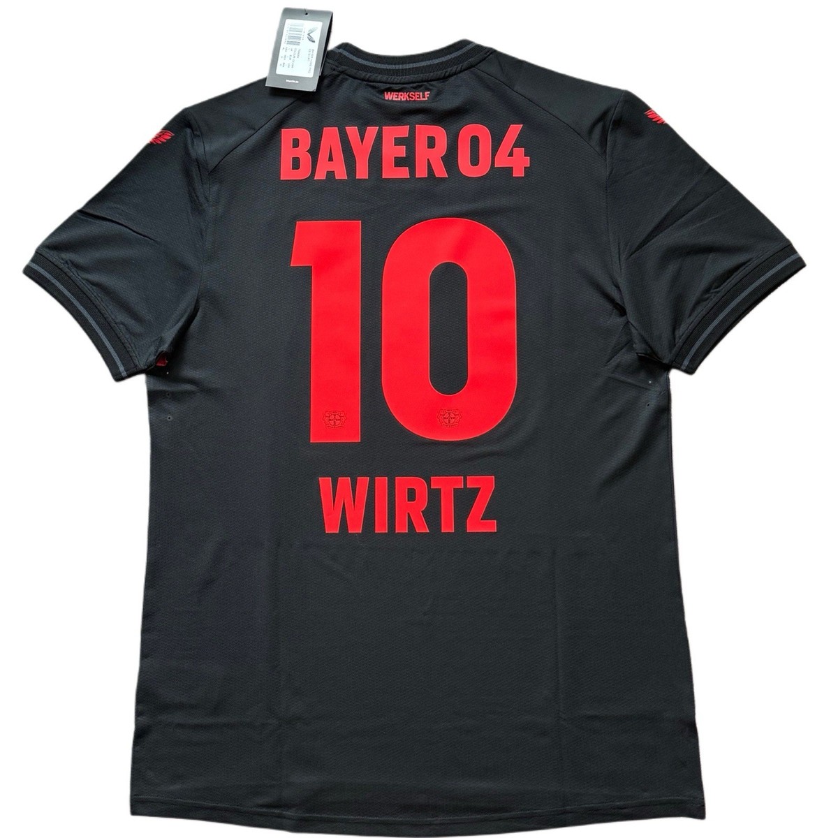 2023/24 Bayer Leverkusen Authentic Home Jersey #10 Wirtz Large