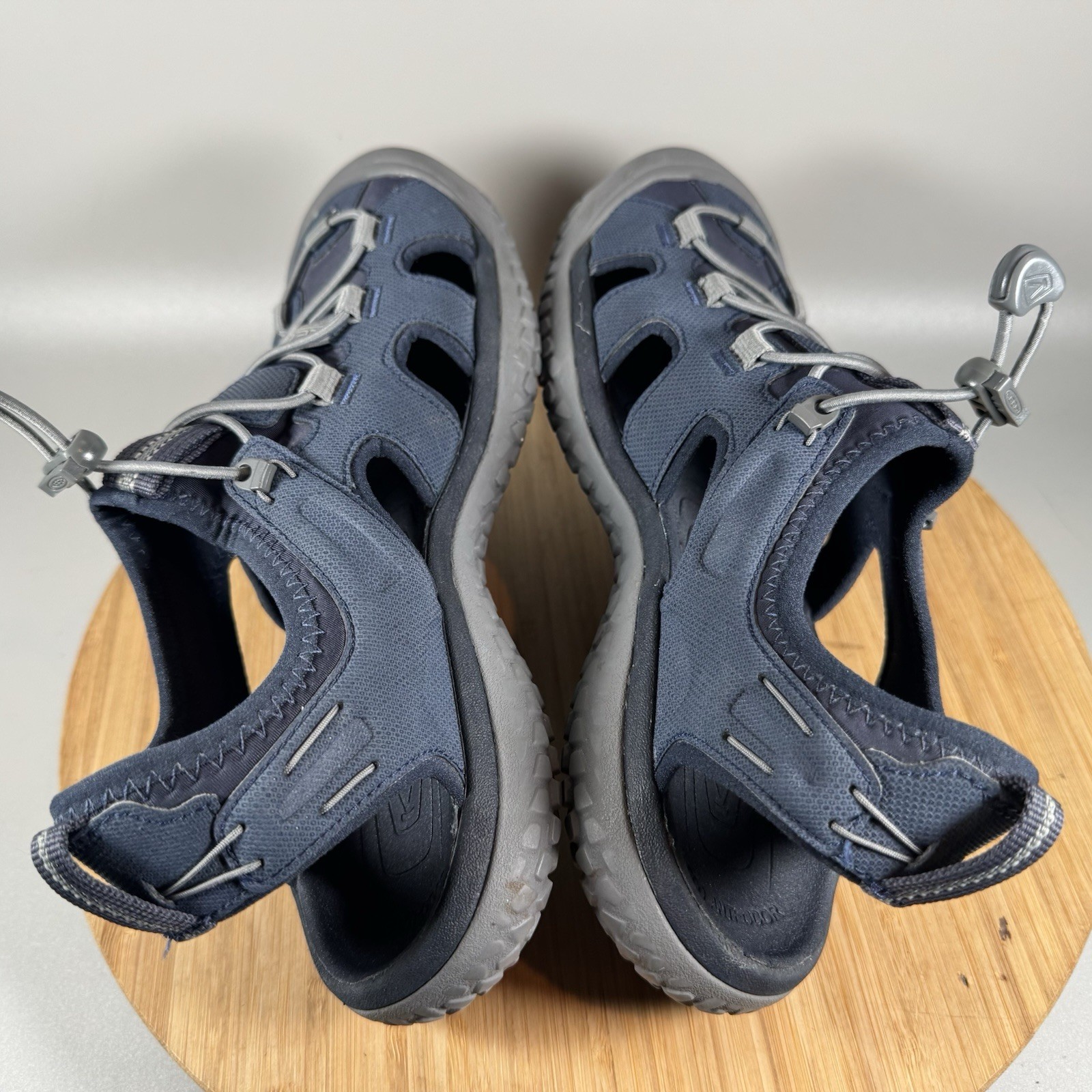 Keen SOLR Sandali Uomo Taglia 9 Solr Sandali Scarpe Blu Grigio