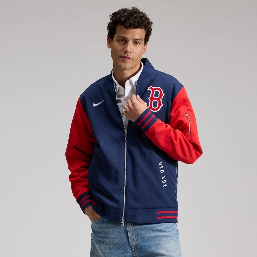 Size L Boston Red Sox MLB Jackets for sale | eBay