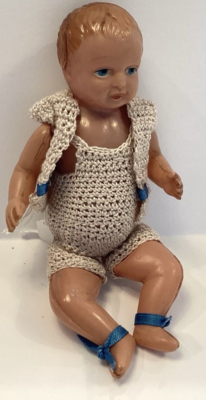 ANTIQUE CELLULOID BABY DOLL 5”