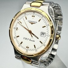 Longines L161333 Conquest VHP White Dial Mens Quartz Watch Timepiece