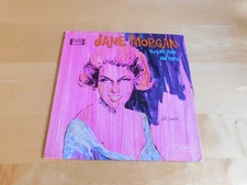 JANE MORGAN THE LAST TIME I SAW PARIS VG+ SCP-469 LP VINYL RECORD