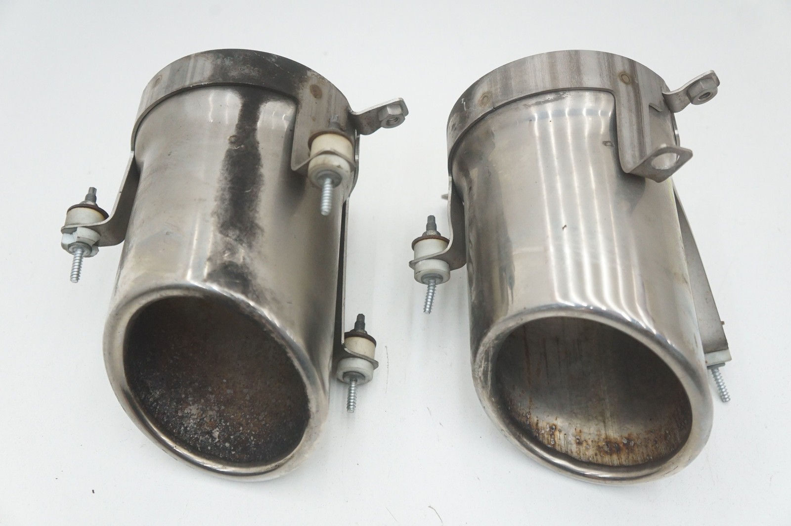 Set Rear Left Right Exhaust Muffler Tail Pipe Tip OEM Aston Martin V8 Vantage 08