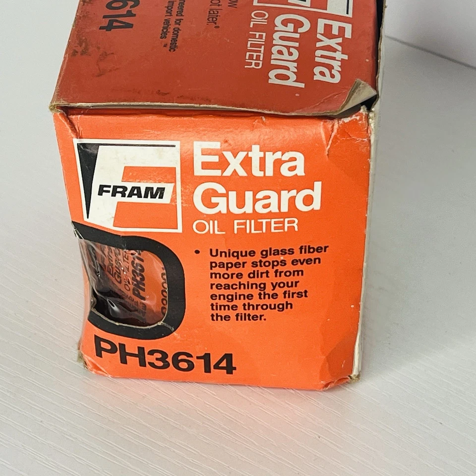 Fram Extra Guard 替换滤油器 PH3614 1991 复古全新开箱 — 第 3/4 张图片