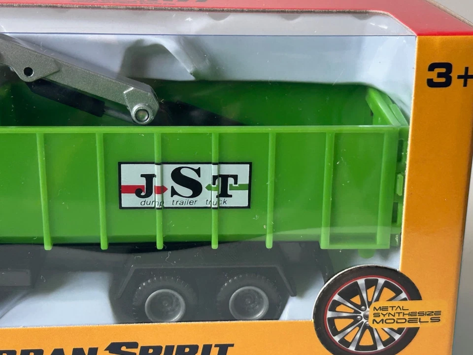Lorry/Truck Dump Crane JST Model Toy Diecast Green Urban 4'5 Welly 1:43-1:60 - Image 4 of 4