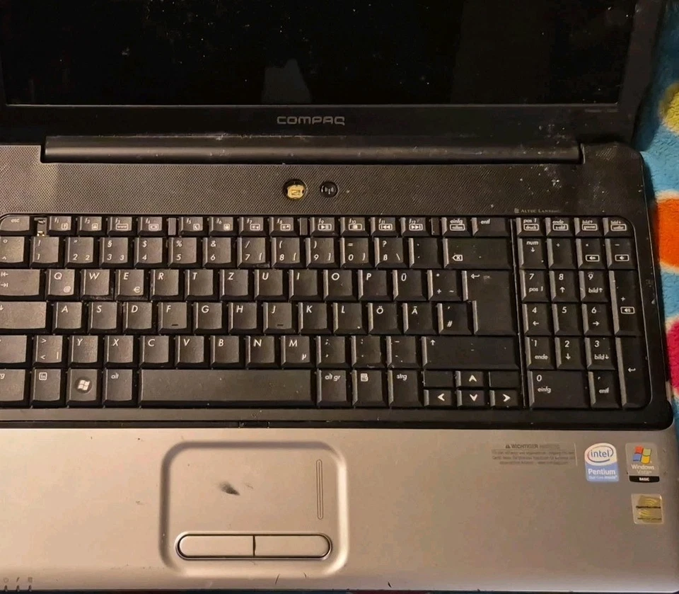 [Parts/Powers On] Compaq Presario CQ60-120EG No Power Supply. No Hard-Drive USA - Image 2 of 4