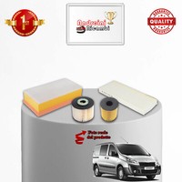 Set Service 4 Filter Peugeot Expert Ii 2.0 Hdi 120KW 163CV Von 2009->