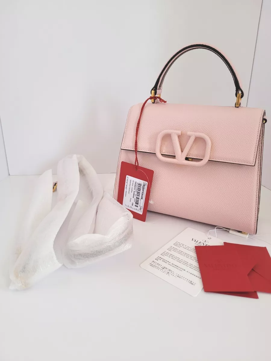 4600 Valentino Garavani Vsling V sling Grainy Calfskin Handbag Vlogo