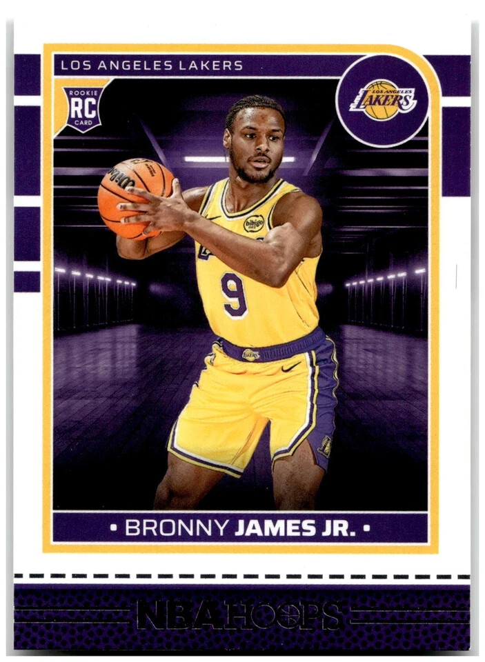 2024-25 Panini Hoops #280 Bronny James Jr RC Rookie R10001