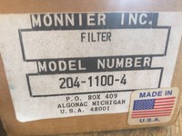 In Box Monnier Filter 204-1100-4 Cage Guarded Filter 1/2 Npt In Box Monnier Filter 204-1100-4 Cage Guarded Filter 1/2 Npt