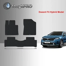 ToughPRO Floor Mats Black For KIA Sorento All Weather 2021-2026