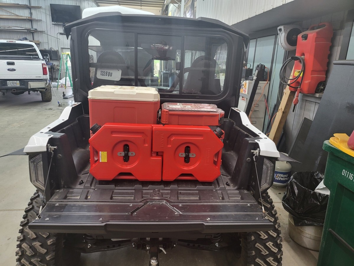 Yamaha Rmax 2 and Wolverine 2 Milwaukee pack out cleat with gas