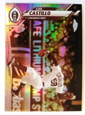 2020 Topps Chrome Sepia Refractor Luis Castillo - Cincinnati Reds #16