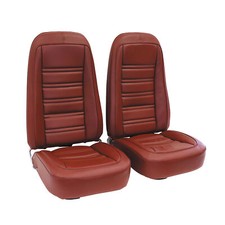 Corvette C3 Leather-like Vinyl Seat Covers Saffron 1978 Corvette C3 Leather-like Vinyl Seat Covers Saffron 1978