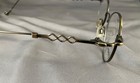VINTAGE STYLISH WOMENS OVAL STEEL WIRE EYEGLASS FRAMES BY DAVID ASHER NOS — photo 3