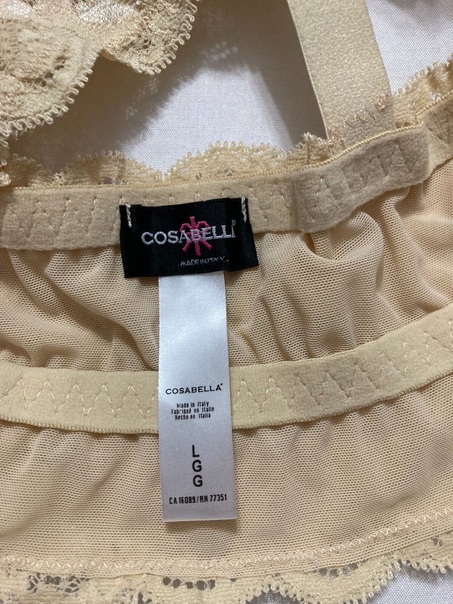 Cosabella Never Say Never Curvy Sweetie Bra Blush Tan L | eBay