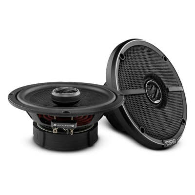 DS18 6.5'' 2-Way Coaxial Car Audio Speakers with Kevlar Cone 240 Watts 4-Ohm 