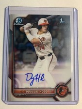 2022 Bowman Draft Chrome Draft Pick Auto Douglas Hodo III #CDA-DH Auto