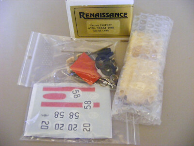 1:43 Renaissance Bausatz Kit 43/8B Ferrari 250 TR 57 Le Mans 1958 #20 OVP 2 Vers