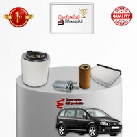 Set Service 4 Filter VW Touran 2.0 FSI 110KW 150CV Von 2003-> 2007