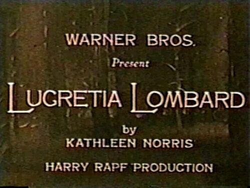 DVD Lucretia Lombard (Jack Conway,1923) Irene Rich, Monte Blue, Norma Shearer - Imagen 1 de 8