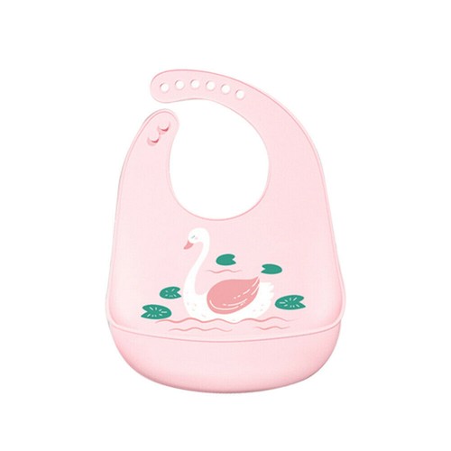 Silikon Baby Lätzchen spülmaschinenfest bequem füttern Lebensmittel Krümel Chaos Catcher - Bild 7 von 8