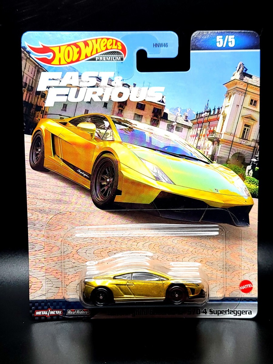 2023 HOT WHEELS PREMIUM FAST & FURIOUS LAMBORGHINI GALLARDO LP 570