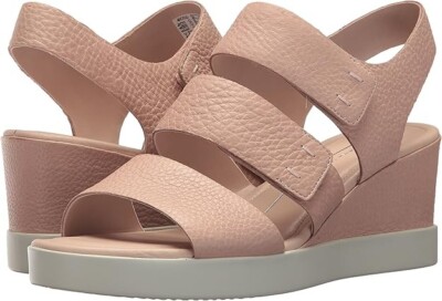 ECCO Women's Shape Wedge Plateau Sandal, Rose dust, 41 M EU (10-10.5 US)