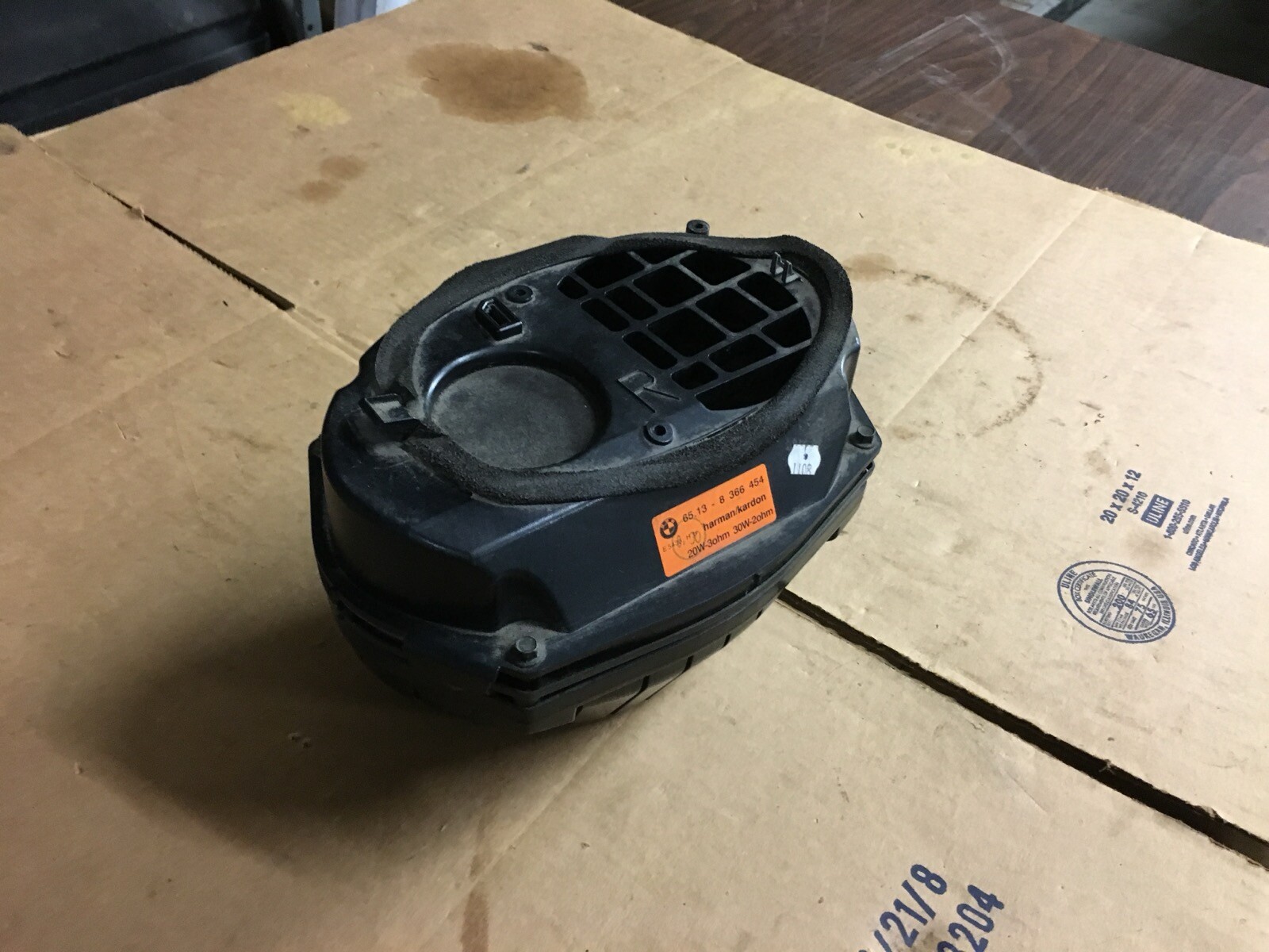 BMW E36 Harman Kardon HK REAR DECK SPEAKER 65138366454 R12S2 | eBay