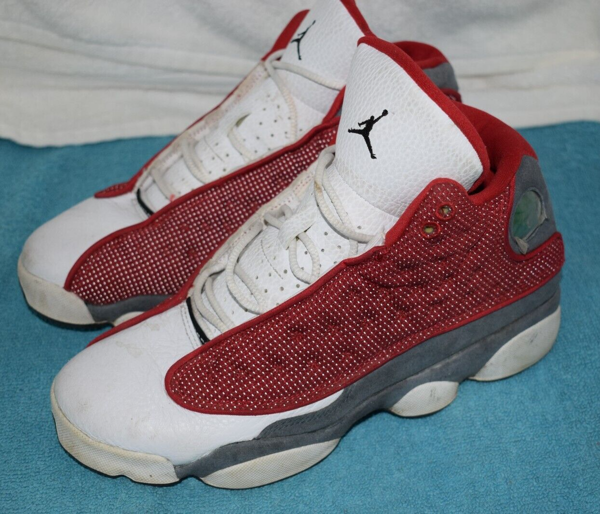 Size Jordan 13 Gym Red Flint Gray /White 884129-600