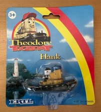 1989 ERTL Diecast Theodore Tugboat Hank Thomas Brio New 