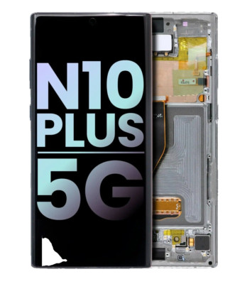 OLED Assembly With Frame Compatible For Samsung Galaxy Note 10 Plus, 5G