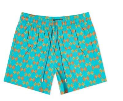Vilebrequin Badeshorts / Herren / Moorise / Teal Fish / UVP 220£