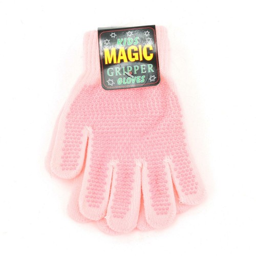 Kids Gripper Stretchy Gloves Magic Gloves Knitted Warm Non-Slip Winter Children - Picture 2 of 8