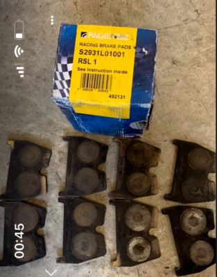 Original HELLA PAGID S2931L01001 BREMSBELAGESATZ vorne hinten für AUDI RS6 4B C5