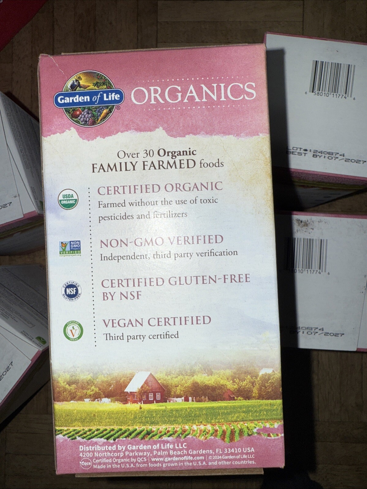 Garden of Life Mykind Organics Women's Multivitamin 120 Tablets) Exp 7/26