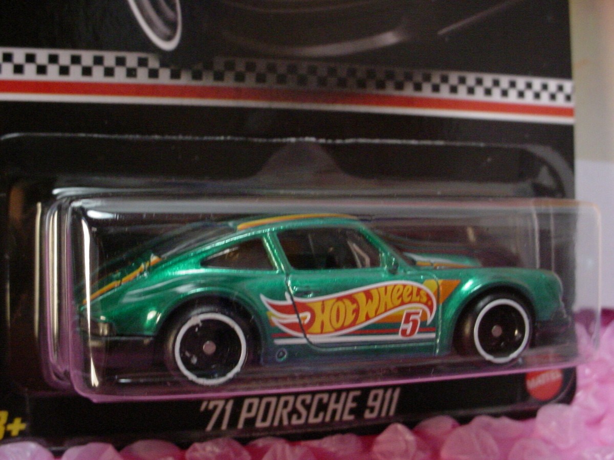 2021 Collector Hot Wheels '71 PORSCHE 911 ☆ green; real riders