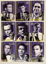 THE OUTER LIMITS PREMIERE (Rittenhouse 2002) Complete STARS Chase Card Set S1-S9